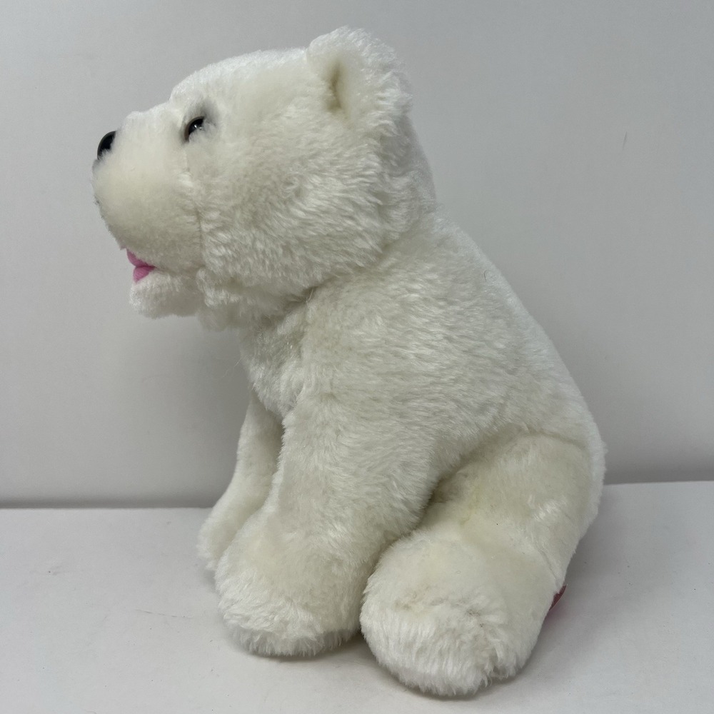 Barbie Polar Bear Plush 8" Stuffed Animal White Soft Toy 2008 Mattel Collectible - Picture 11 of 12